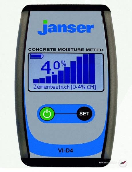 feuchtigkeitsmessgerät vi-d4|Janser Feuchtigkeitsmessgerät VI.